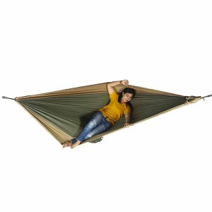 Ticket to the Moon Original Hammock Army Green/ Brown 3