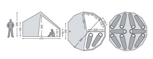 Nordisk Asgard 19.6 Inner Cabins (2 stuks) 1