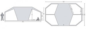 Nordisk Vanaheim 40 Inner Cabins (2 stuks) 1