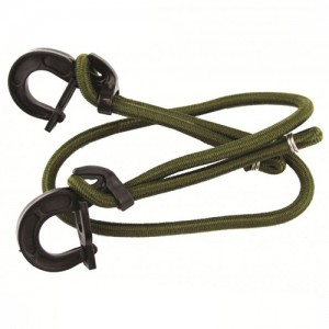 Highlander 8mmx100cm Olive Adjustable Bungee