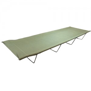 Highlander Olive Camp Bed