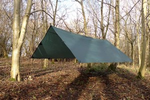 DD Tarp 3.5 x 3.5 Olive Green 1