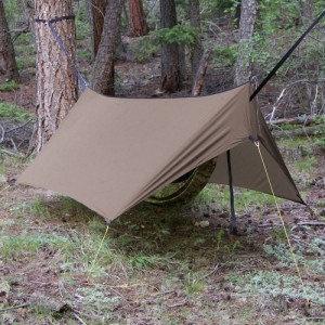 Warbonnet Minifly Olive Brown 30D Silnylon