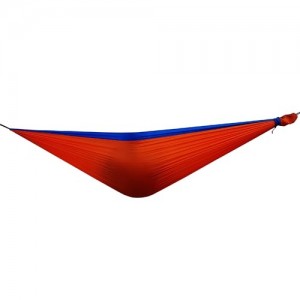 Bushmen Hammock ZEN met karabiners blauw/ oranje/ blauw