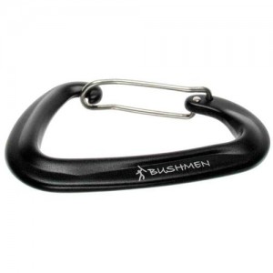 Bushmen Hammock Ultralight karabiner 12 KN zwart