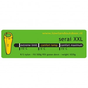 Lowland Serai XXL 250 rood 6