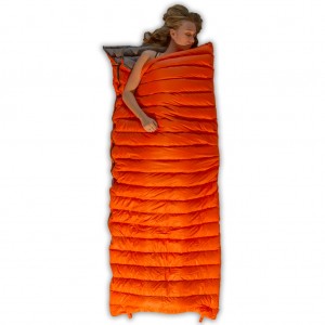 Lowland Super Compact Blanket oranje 1