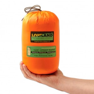 Lowland Super Compact Blanket oranje 4