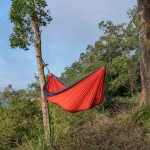 Ticket to the Moon Original Hammock Orange/ Dark Grey 2