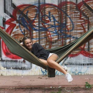 Ticket to the Moon Original Hammock Army Green/ Brown 2