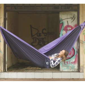 Ticket to the Moon Kingsize Hammock Navy Blue/ Purple 3