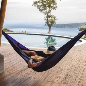 Ticket to the Moon Kingsize Hammock Navy Blue/ Purple 4