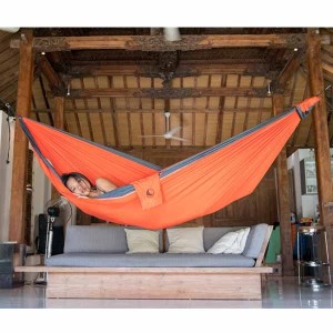 Ticket to the Moon Kingsize Hammock Orange/ Dark Grey 3