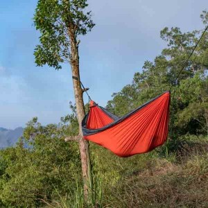 Ticket to the Moon Kingsize Hammock Orange/ Dark Grey 4