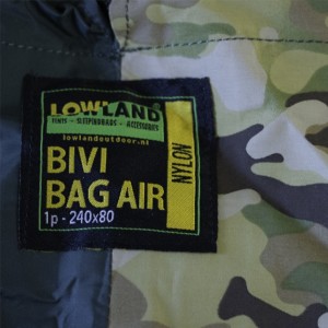 Lowland bivakzak air 1 persoons camouflage 1