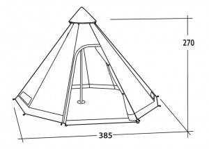 Easy Camp Moonlight Tipi 1