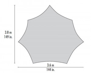 MSR Rendezvous Sun Shield 120 Wing 4