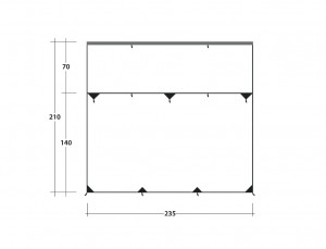Outwell Hillcrest Tarp 4