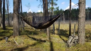 Bushmen BushBed Hammock Camo 1