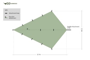 DD SuperLight Bikepacker Tarp 2