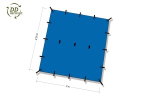 DD Tarp - Recycled blauw 6