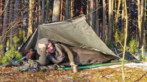 Bushmen WALKER™ L  1 SLEEPING BAG  Olive 1