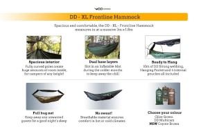 DD XL Frontline Hammock Coyote Brown 3