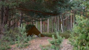 Bushmen Ultra Tarp 3x2 Dark Olive 3