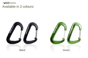DD Hammock Karabiners x 2 zwart 1