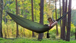 Bushmen Easy Hammock Olive 2