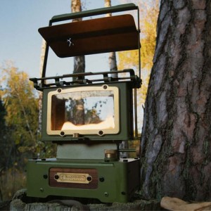 Bushmen Outpost Oil Lamp Olive