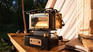 Bushmen Outpost Oil Lamp zwart 1