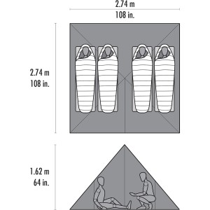 MSR Front Range 4-persoons Tarp Shelter 3