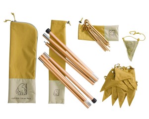 Nordisk Kari Tech Mini Tarp Colour Pack Geel 12