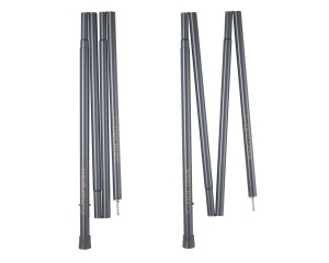 Nordisk Kari 30-41 Spare Pole Set 220-260 cm Staal 2 stuks 9