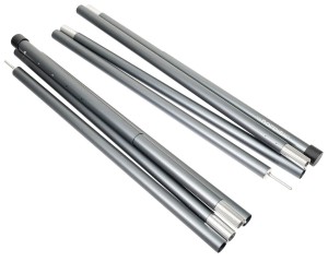 Nordisk Kari Spare Pole Set 240-260 cm Aluminium 2 stuks  3
