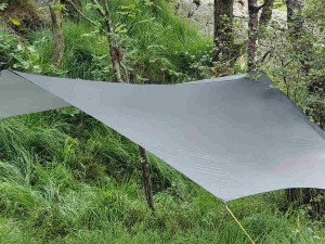 Nortent Helleren UL Tarp grijs 10