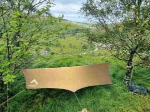 Nortent Helleren UL Tarp bruin 7