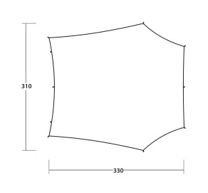 Outwell Canopy Tarp M 6