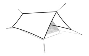 Robens Vestis 3.10 x 2.92 Duo tarp UL 8