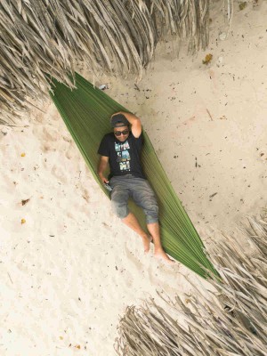 Ticket To The Moon Compact Hammock Leaf Green  3