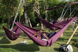 Ticket To The Moon Compact Hammock Plum 1