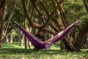 Ticket To The Moon Original Hammock Plum/ Peach 4
