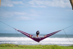Ticket To The Moon Kingsize Hammock Plum/ Light Purple 1