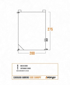 Vango Caravan Awning Side Canopy 1