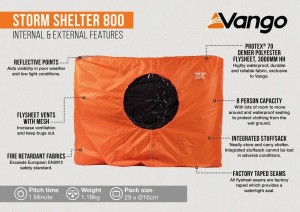 Vango Storm Shelter 800 1