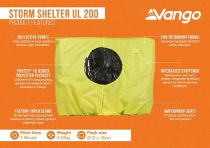 Vango Storm Shelter UL 200 1