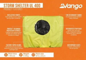 Vango Storm Shelter UL 400 1
