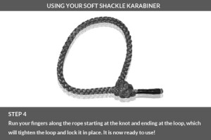 DD Soft Shackle Karabiner x 2 5